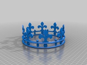 vintage crown santos 3d printing 3d print model - Mito3D