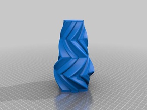 vase-Modus geometrische vase Mathe-Kunst kundengebundene 3d print model - Mito3D