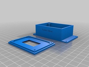 my customized electronic project box electronics 3d print model - Mito3D