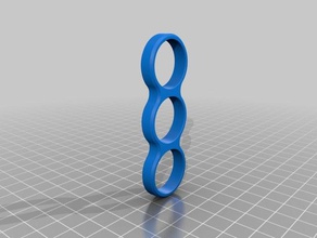 double spinner L'impression 3d fidget jouet 3d print model - Mito3D
