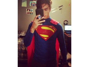 superman cosplay logo belt costume dccomics hallo halloween 3d print model - Mito3D