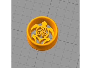 5 8 tartaruga medidor brincos orelha medidores 3d print model - Mito3D