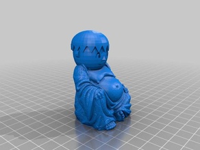 Dorfbewohner buddha buddillager 3d-drucken 3d print model - Mito3D