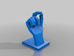 wired hand sculptures 3d print model - Mito3D