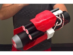 cyborg braccio cannone il costume cannon cosplay costumechallenge2017 3d print model - Mito3D