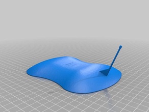 la cubierta verde azulado deporte postes de fijación bandera r c vehículos drone tealdronechallenge teal 3d print model - Mito3D