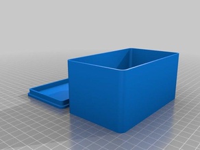 project box 1 containers customized 3d print model - Mito3D
