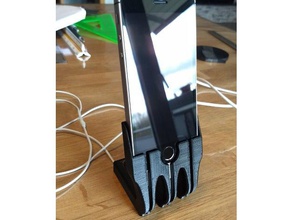 iphone se docking station telefono cellulare 3d print model - Mito3D
