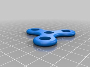 simple toy & game accessories fidget spinner 3d print model - Mito3D