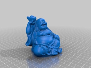 3 buddha Heykeli - 3d tarama ve kopyaları tarayıcı Buda Budizm şekil heykelcik minyatür model modelleme din 3d print model - Mito3D