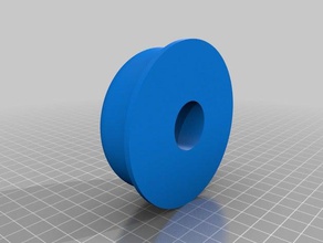 label roll adapter - 3 inch 1 parts shipping thermal printer 3d print model - Mito3D