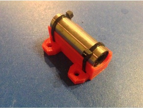 flsun cube Druckkopf 45-mm-Buchse lm8luu 4 Halterungen 3d-Drucker Teile lm8uu Lager Halter 3d print model - Mito3D