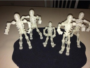 posable skeleton toys & games 3d print model - Mito3D