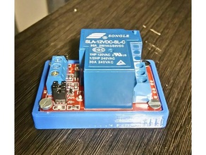 30a relay module mount electronics 3d print model - Mito3D