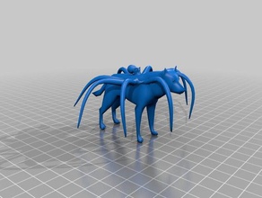 octowolf hayvanlar 3d print model - Mito3D
