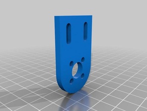z lead screw nut bracket tarantula others 3d printer parts leadscrew tevo 3d print model - Mito3D