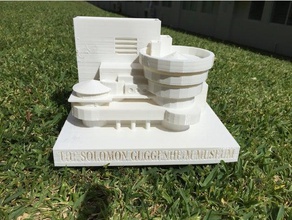 musée guggenheim bâtiments et structures 3d print model - Mito3D