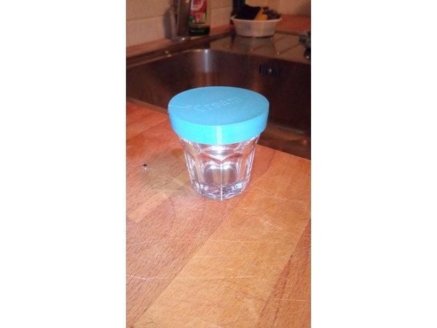shot glas lid schnapsglas deckel kitchen & dining additive air cover drinking flex food herbs schnapps schnaps snacks storage tight vacuum water 3D print model - Mito3D