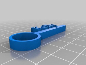 kelly keyring keychains customized 3d print model - Mito3D