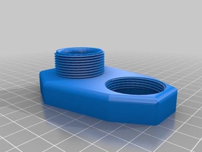 remezclada flashforge creator pro offset de bobina Impresora 3d accesorios 3d print model - Mito3D