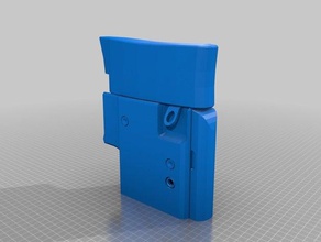 longshot stock magazine holder toy & game accessories nerf 3d print model - Mito3D