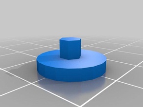los muebles de ikea 4 mm hexagonal tornillo la tapa las piezas repuesto 3d print model - Mito3D