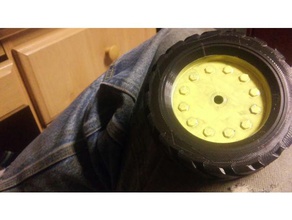 3d pronted pneu rc carregador de conversão r c veículos 3d print model - Mito3D