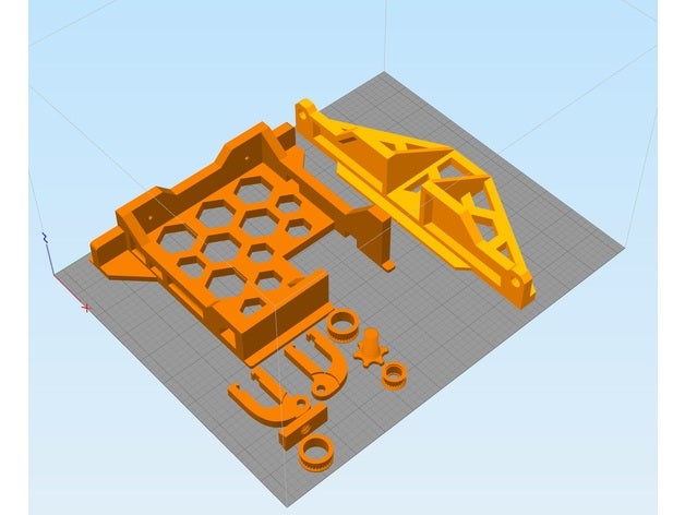 tronxy x8 y transport kit de mise à niveau L'imprimante 3d pièces anet a8 tendeur courroie vis serrage mises jour le 3D print model - Mito3D