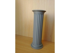 colonne romaine de stockage sculptures 3d print model - Mito3D