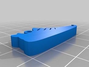 shoe keychain i portachiavi 3d print model - Mito3D