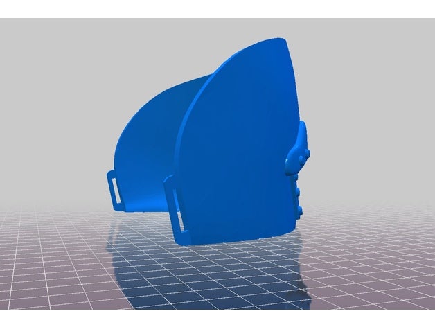 el doctor doom máscara remix traje 3D print model - Mito3D