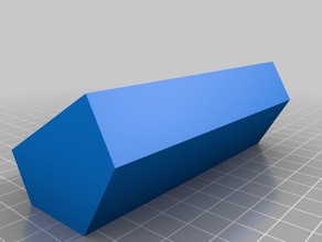 hexagonal tapa de la caja 100 verde juguetes y accesorios juego personalizado 3d print model - Mito3D