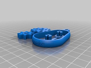 fablab 2017 keychain 3d printing 3d print model - Mito3D