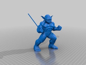 yoda-hulk toys & games 3d print model - Mito3D