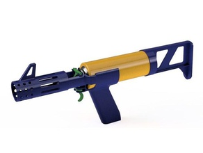 tacti-cool sciocco stringa di pistola giochi e giocattoli 3d print model - Mito3D