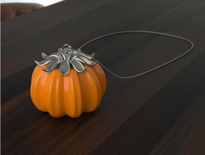 kabak kolye takı bilezik dekorasyon küpe hediye Cadılar Bayramı balkabağı Anahtarlık 3d print model - Mito3D