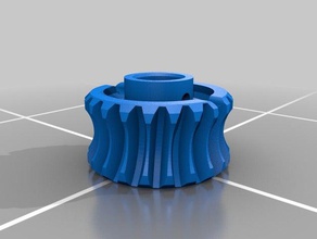 wormwheel diy 3d print model - Mito3D
