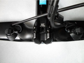 shimano di2 dura-ace sw-r9150 lenkerschalter blende esporte & ao ar livre tampa interruptor 3d print model - Mito3D