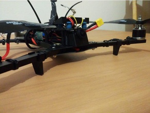 qr400 ayak r c araçlar flyduino quadcopter stand 400 3d print model - Mito3D
