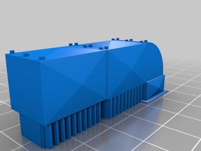 28mm no telhado de hvac condutas brinquedos & games 3d print model - Mito3D