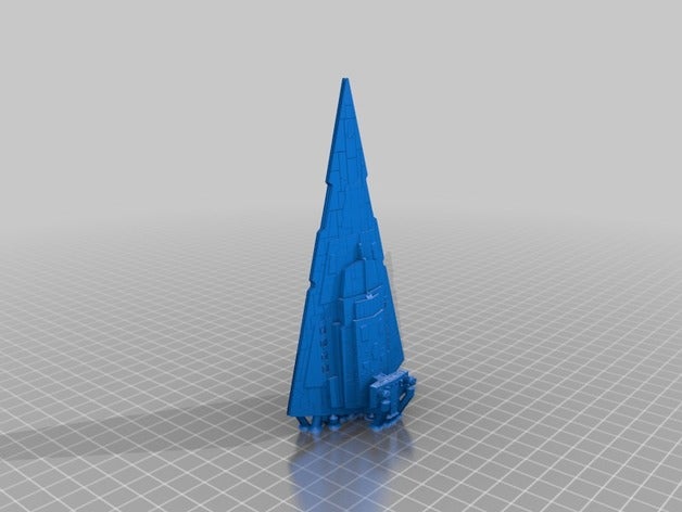 star destroyer di alta qualità fissa sculture grande l'alta wow 3D print model - Mito3D