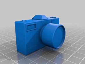 câmera de brinquedo brinquedos & games acessório 3d print model - Mito3D