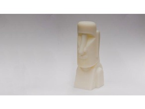 l'isola di pasqua la statua sculture aircode moai ricerca uist 3d print model - Mito3D