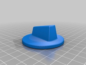 Kochplatte knob Ersatz-Teile - Befestigungen Herd-regler 3d print model - Mito3D