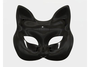 cat mask animals 3d print model - Mito3D