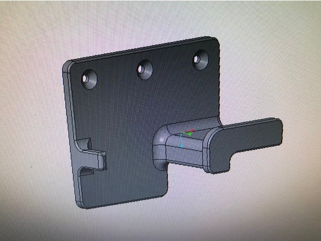 halterung proxxon hei luftpistole mk1 utensili & caselle 3D print model - Mito3D