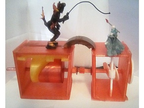 khazad dum automa giocattoli meccanici balrog gandalf herr der ringe 3d print model - Mito3D