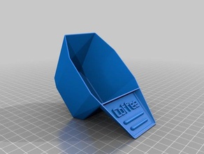 coffee scoop 2 household supplies customized 3d print model - Mito3D