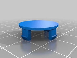 il mio personalizzato tappo foro workbench scatta parti di ricambio su misura 3d print model - Mito3D