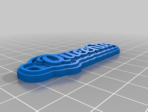 queenie keychains customized 3d print model - Mito3D